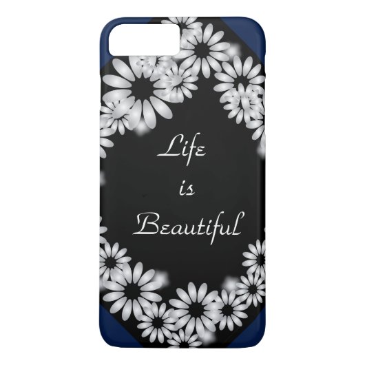 iPhone 7 P "Het leven is prachtig" Telefoondraagta Case-Mate iPhone Case (Achterkant)