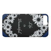 iPhone 7 P "Het leven is prachtig" Telefoondraagta Case-Mate iPhone Case (Achterkant (Horizontaal))