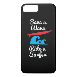 iPhone 7 Plus Hoesje Hoesje - Rider a Surfer