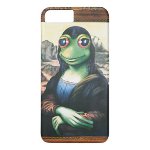 iPhone 7 plus hoesje Mona Lisa Frog