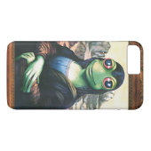 iPhone 7 plus hoesje Mona Lisa Frog (Achterkant (Horizontaal))