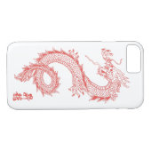 iPhone 7 Red Dragon Phone Case (Achterkant (Horizontaal))
