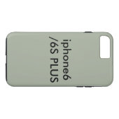 iPhone 7plus hoesje (Achterkant (Horizontaal))