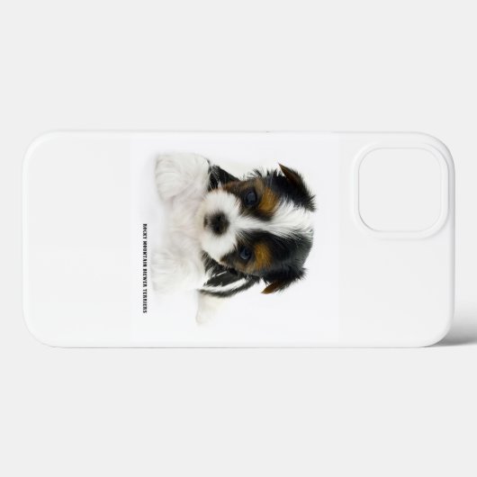 iPhone 8/7 Hoesje - Biewer Terrier Puppy (Achterkant (horizontaal))