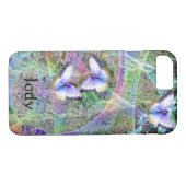 iPhone 8/7 Hoesje met Abstracte Butterflies (Achterkant (Horizontaal))