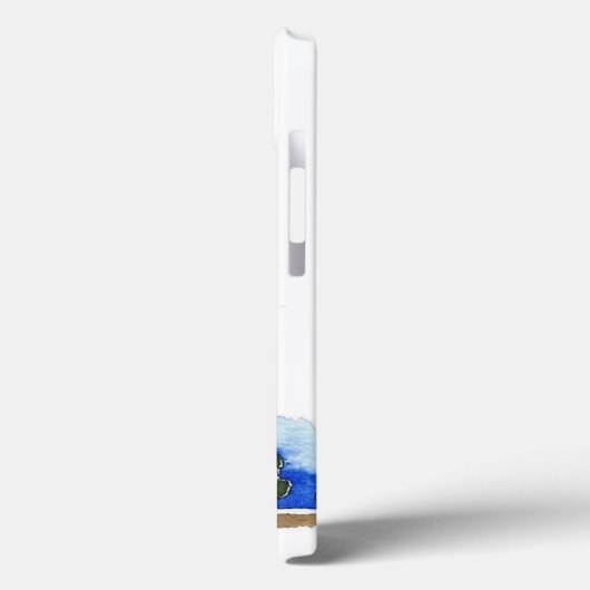 iPhone aanpassen - Groene Hippo Case-Mate iPhone Case (Achterkant / Links)