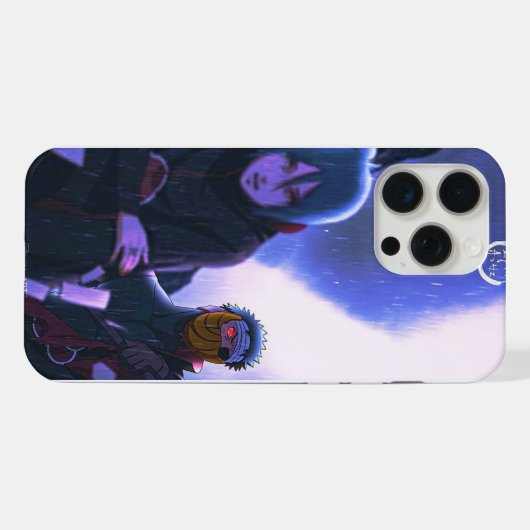 iPhone anime geprinte telefoonhoes Hoesje (Achterkant horizontaal)
