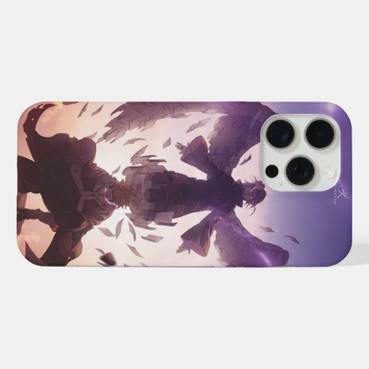 iPhone anime geprinte telefoonhoes Hoesje (Achterkant horizontaal)