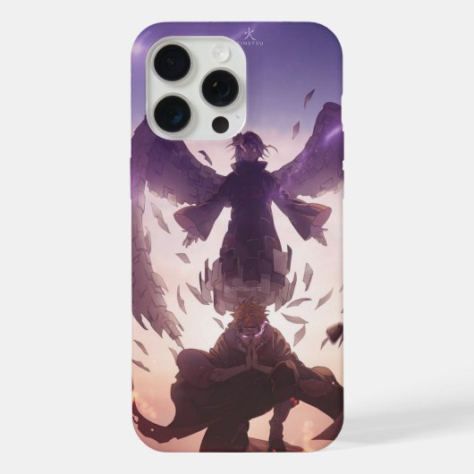 iPhone anime geprinte telefoonhoes Hoesje (Achterkant)