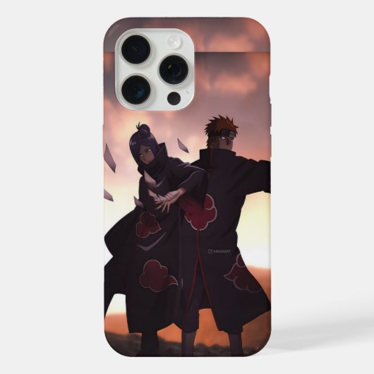 iPhone anime geprinte telefoonhoes Hoesje (Achterkant)