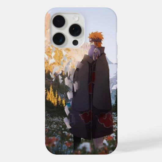 iPhone anime geprinte telefoonhoes iPhone Hoesje (Achterkant)