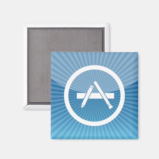 iPhone App Magneet - App Store (Voorkant / Achterkant)