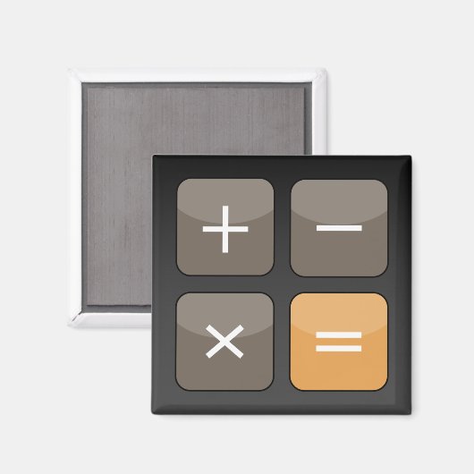 iPhone App Magneet - Calculator (Voorkant / Achterkant)