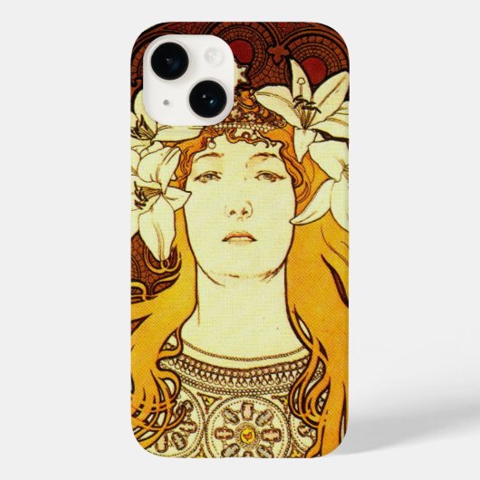 iPhone - Art Nouveau Sarah Bernardt Case-Mate iPhone Case (Achterkant)