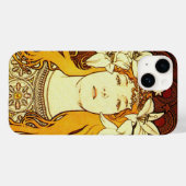 iPhone - Art Nouveau Sarah Bernardt Case-Mate iPhone Case (Achterkant (horizontaal))