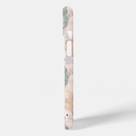 iPhone artistieke konijntjes telefoonhoesje Case-Mate iPhone Case (Achterkant / Links)