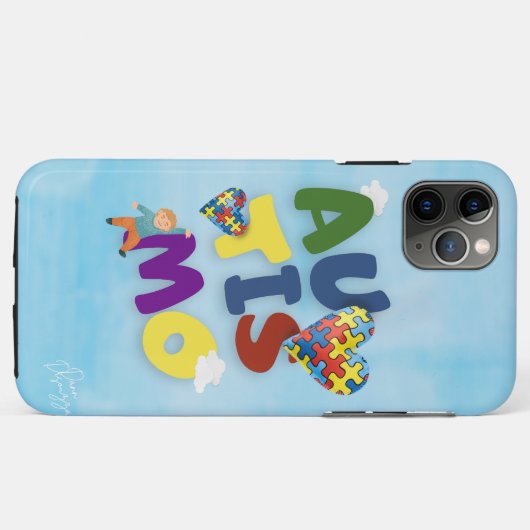 Iphone Autismo Case-Mate iPhone Case (Achterkant (horizontaal))