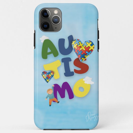 Iphone Autismo Case-Mate iPhone Case (Achterkant)