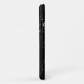 Iphone Black Marble Hoesje (Achterkant/rechts)