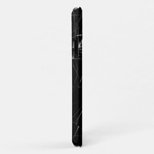 Iphone Black Marble Hoesje (Achterkant/rechts)