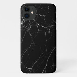 Iphone Black Marble Hoesje