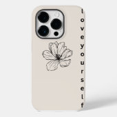 iPhone bloemontwerp Case-Mate iPhone Case (Achterkant)