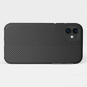 Iphone carbon Design Case black (Achterkant (horizontaal))