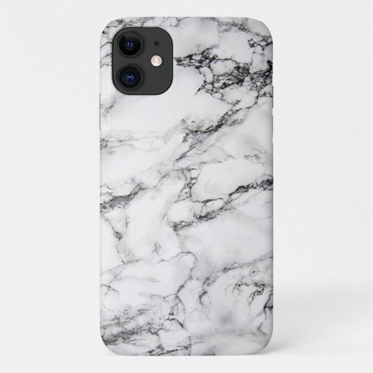 Iphone Carrara Marble Hoesje (Achterkant)