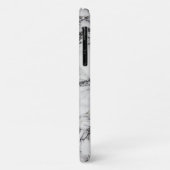 Iphone Carrara Marble Hoesje (Achterkant/links)