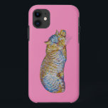 iPhone Case<br><div class="desc">The Sleeping Cat Mosaic Design</div>