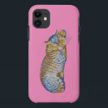 iPhone Case<br><div class="desc">The Sleeping Cat Mosaic Design</div>