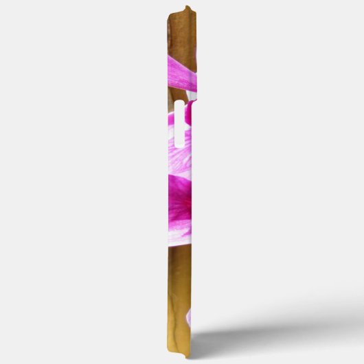 iPhone Case 10 - 13 Tropisch Roze Orchid (Achterkant / Rechts)