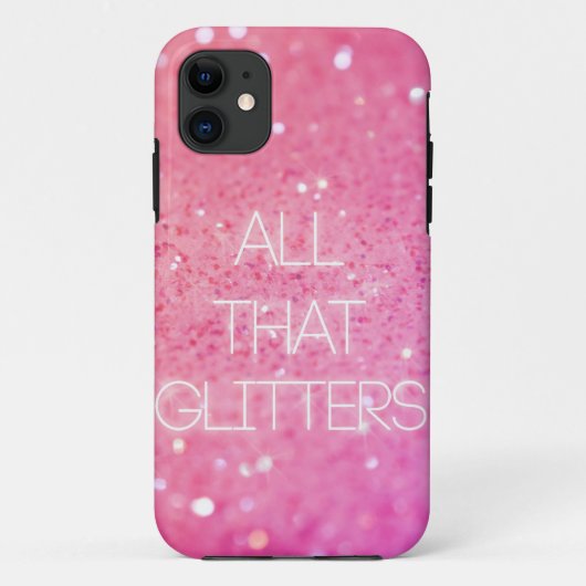 iPhone Case "Al die glitters" (Achterkant)