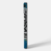 IPHONE CASE ANTIEK LACE PAINTED TIGER KANJI LOVE (Achterkant / Links)