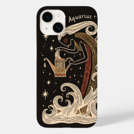 iPhone Case Aquarius tapesHemelse Zodiac Art