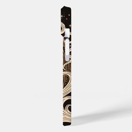 iPhone Case Aquarius tapesHemelse Zodiac Art (Achterkant / Links)