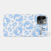 IPhone Case Baby Feet Boy Elephant mama (Achterkant (horizontaal))
