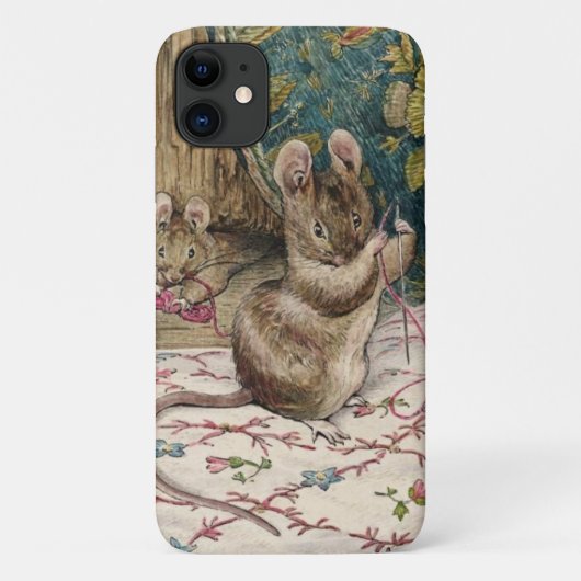 iPhone Case - Beatrix Potter Mouse (Achterkant)