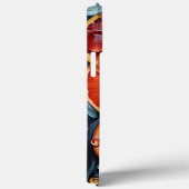 iPhone case beste vruchten plakken print (Achterkant / Rechts)