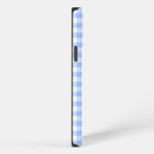 iPhone Case Blue Gingham Hoesje (Rechterkant)