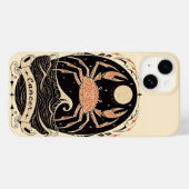 iPhone Case Cancer Celestial Zodiac Art (Achterkant (horizontaal))