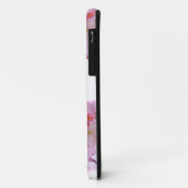 iPhone Case Cherry Blossom Flowers met Initiaal (Achterkant/links)
