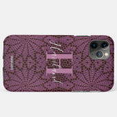 iPhone Case Cherry Wine Crochet HAMbWG (Achterkant (horizontaal))