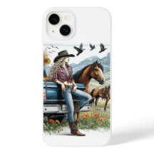 IPhone Case  Cowgirl Art