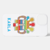 iPhone Case - Diablo Huma Artwork, White iPhone Hoesje (Achterkant horizontaal)