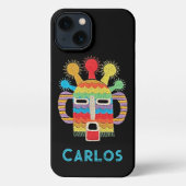 iPhone Case - Diablo Huma Artwork, zwart iPhone Hoesje (Achterkant)