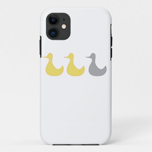 iPhone Case Duck Duck Grey Duck (Achterkant)