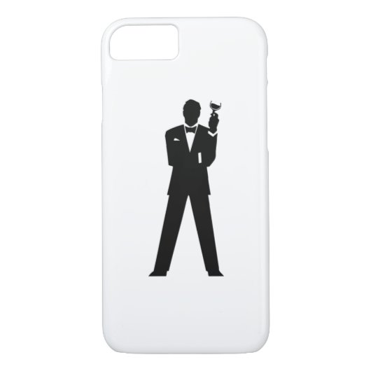 iPhone Case for Best Man of Groomsman (Achterkant)