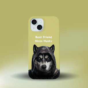 IPhone Case Gepersonaliseerde Slogan   Ninja Husky iPhone 15 Case