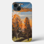 iPhone Case "Golden Sunset" – Natuur in uw handen (Achterkant)